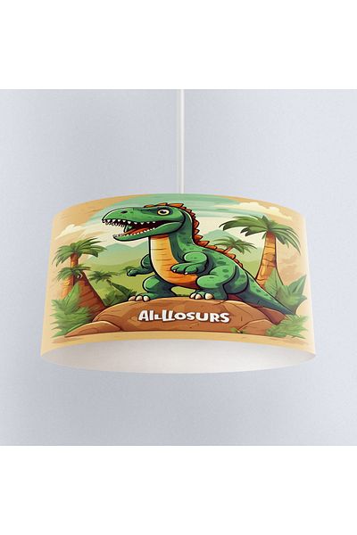 Else Dekor Dinosaur Patterned Boy's Room Pendant Chandelier Model
