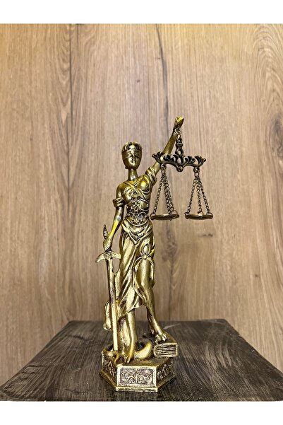 Ephesus Hediyelik Themis Adalet Tanrıçası Heykel Biblo 23 cm