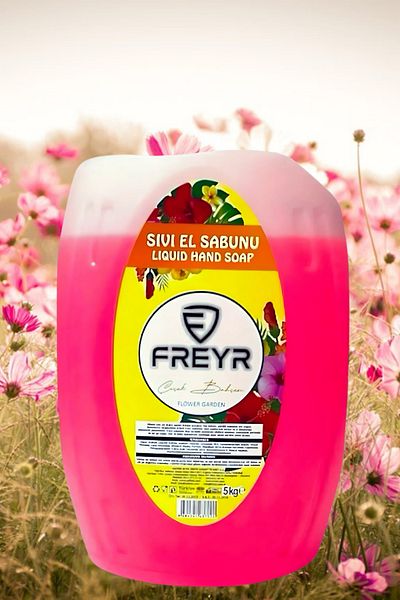 FREYR 5 Kg Moisturizing Liquid Hand Soap - Extra Flower Garden Perfumed