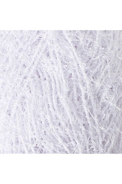 SALTIKLAR Premium Beard Soap Dispenser Fiber Yarn - 100Gram/85M Optical White