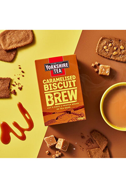 Taylors of Harrogate تايلورز يوركشاير شاي بسكويت الكراميل