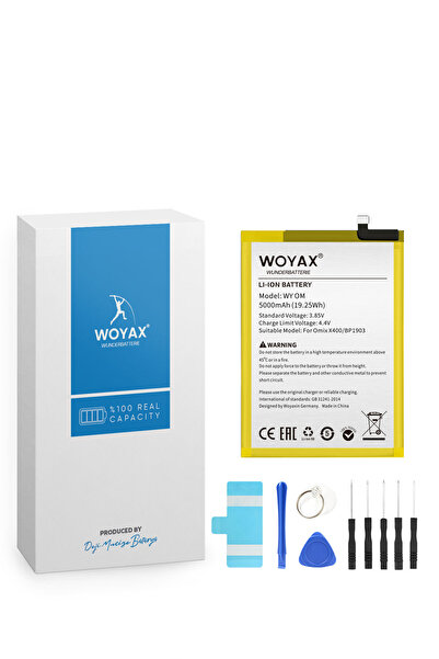 woyax Omix X400 Uyumlu Premium Batarya