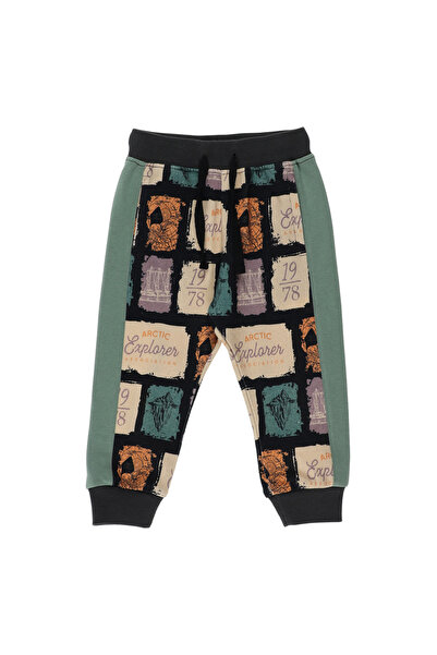 Panço Erkek Bebek Baskılı Eşofman Altı