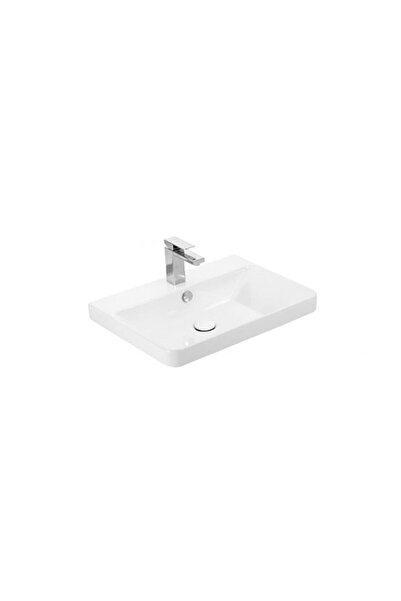 SANOVİT Sanovit Luxury 60 cm Konsollu Lavabo Beyaz Renk