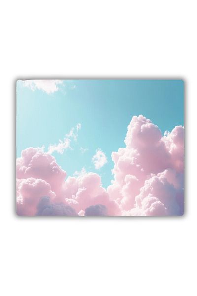 lili hediyelik Mouse Pad με ροζ σύννεφο 22x18 cm
