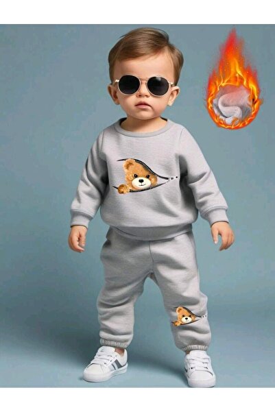 CINARIUM Unisex Girls Boys Children Long Sleeve Bottom Top Suit