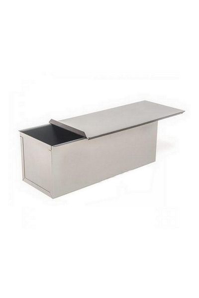 Nar kalıp Narkalıp Baton Toast & Bread Mold with Lid (10X10X20 CM) Stainless Steel