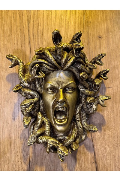 Ephesus Hediyelik Medusa Heykel Biblo