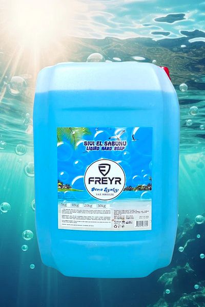 FREYR 10kg Moisturizing and Extra Sea Breeze Perfumed Liquid Hand Soap