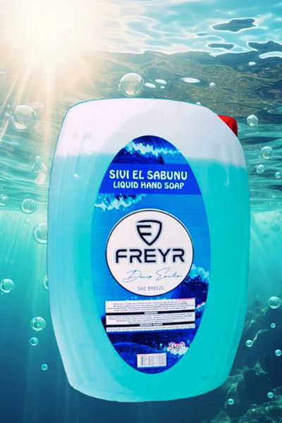 FREYR 5 Lt Permanent - Perfumed Liquid Hand Soap, Sea Breeze