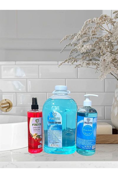 FREYR 2500Ml-750Ml Moisturizing and Extra Sea Breeze Perfumed Soap - 400ml Focus