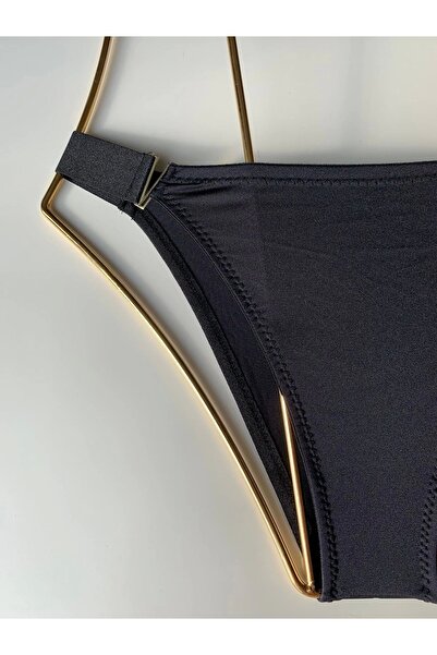 Cansoy Violet Black Color Women's Underwear Sets