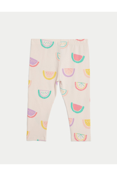 Marks & Spencer 2'li Desenli Legging Tayt (0-3 Yaş)