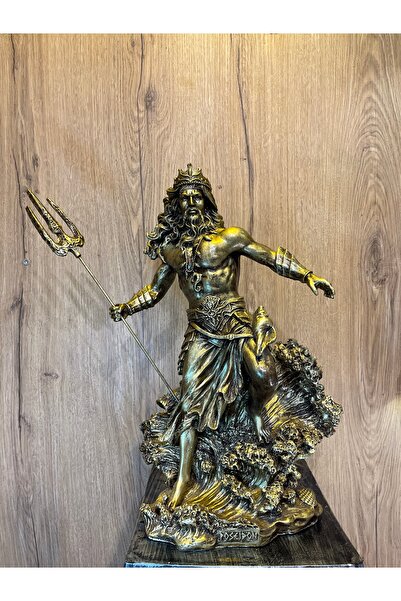 Ephesus Hediyelik Poseidon Heykel Biblo 45 cm
