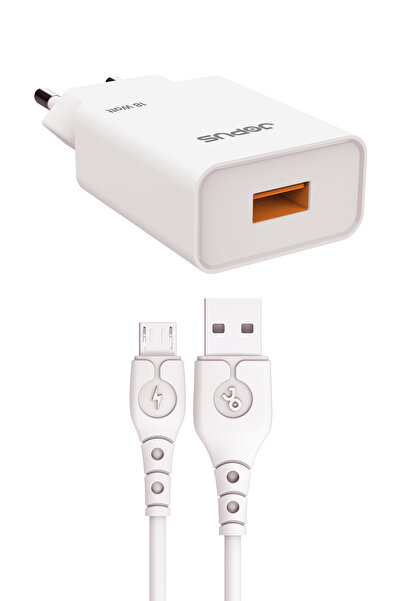 Jopus Redmi Samsung Realme Huawei Reeder Micro 18W Hızlı Şarj Aleti Seti Ciha...