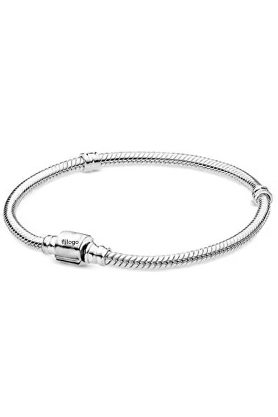 Lovecharm Moments Silindir Klipsli 925 Ayar Gümüş Bileklik