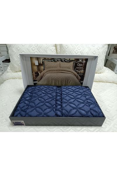 ESTİMA Aslan Tekstil Oya Double Bedspread - Tasseled, Boxed