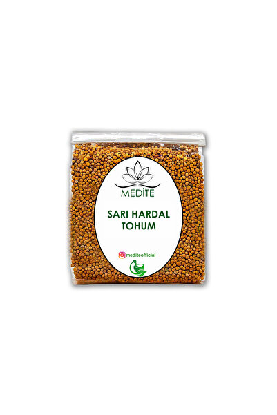 Medite Organik بذور الخردل الأصفر (براسيكا ألبا) حصاد جديد 1000 جرام