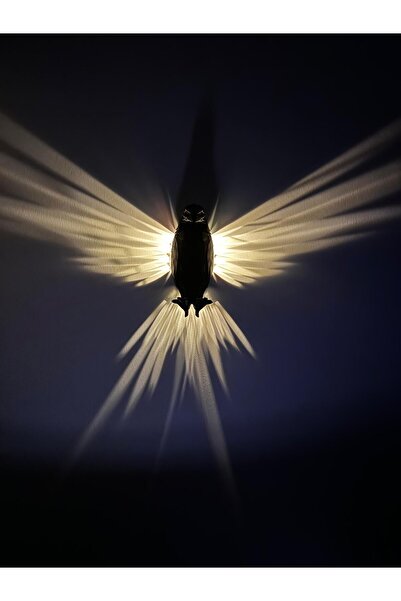 Genel Markalar !! Pilli !! Kartal Şeklinde 3d Baskı Ile Üretilmiş Özel Üretim...