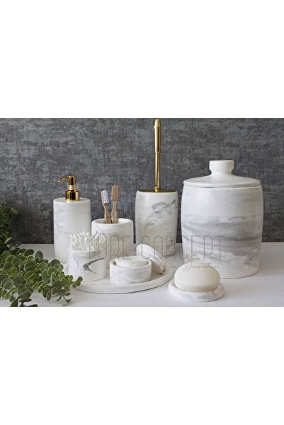 Ture Concept Комплект за баня от бетон с мраморен вид