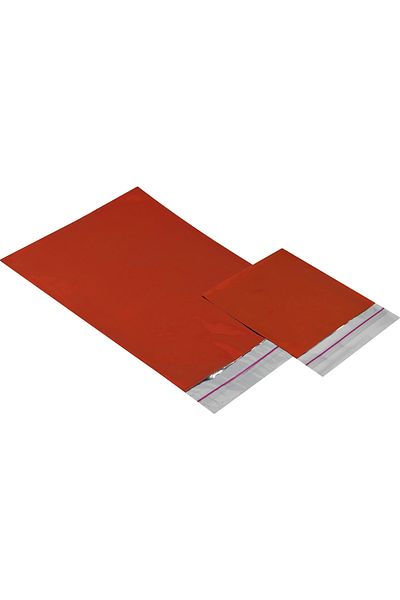 Showparty Red Color Luxury Metalized Gift Package 17*25 Cm 10 Pieces