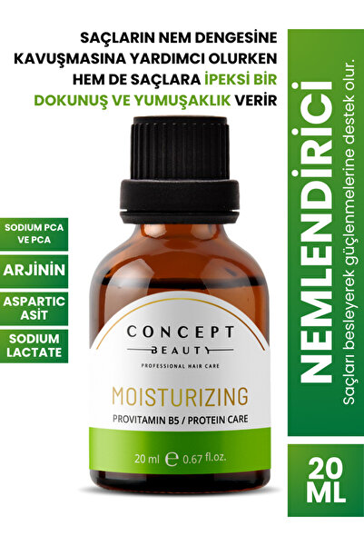 Concept Beauty Nemlendirici Saç Bakım Shot'ı - Besleyici Ve Yoğun Nemlendiric...