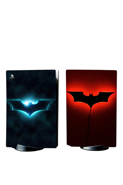 Kt Grup Yarasa Playstation 5 Standart Kasa Disk Versiyon Sticker Kaplama Seti