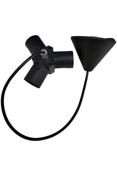 Genel Markalar Siyah 3 Lü Plastik Sarkıt E27 Duy Tesisatı Avize Shopluxc 917250