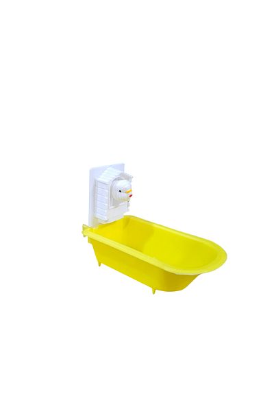 polat pet Budgie Parrot Canary Bath Tub Washing Tub