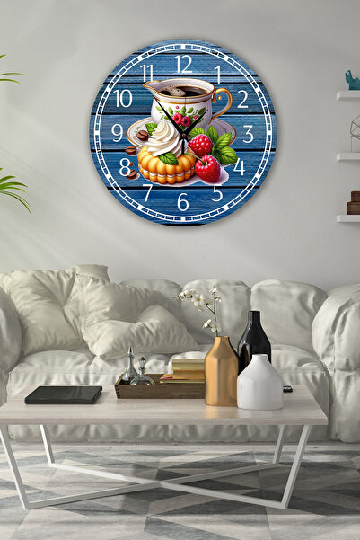 Bilge Lazer bilge Tasarım  retro   Duvar Saati 35  x 35 CM