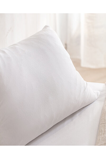 Madame Coco Belle Bambu 2'li Yastık Kılıfı - Beyaz