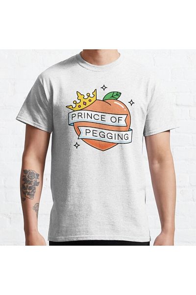 ZOKAWEAR Μπλουζάκι Loose Fit Unisex Prince Of Pegging με στάμπα