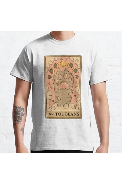 ZOKAWEAR Μπλουζάκι με τυπωμένο σχέδιο Loose Fit Unisex The Toe Beans