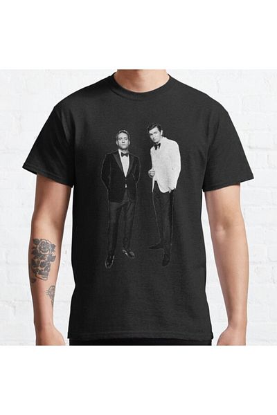 ZOKAWEAR Tricou cu imprimeu unisex Fancy Cousin Greg Tom, cu design la succesiune