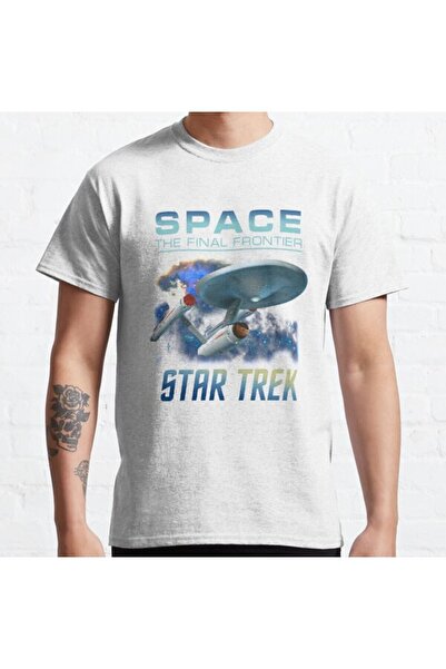 ZOKAWEAR Loose Fit Unisex Star Trek Original Series The Final Frontier Enterp...
