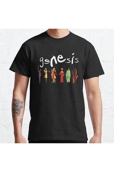 ZOKAWEAR Tricou cu imprimeu unisex Genesis Design Loose Fit