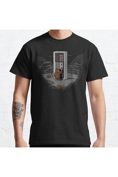 ZOKAWEAR Tricou cu imprimeu unisex Dawn Of Gaming, loose fit