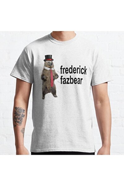 ZOKAWEAR Bol Kalıp Unisex Frederick Fazbear The Fancy Bear Fnaf Parody Tasarı...