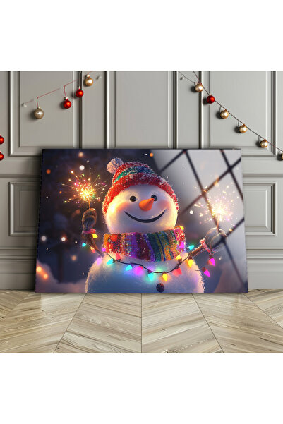 BV DEKOR Χριστουγεννιάτικο Γυάλινο Τραπέζι, Εξαιρετικά Ανθεκτικό στη Θραύση Τ...