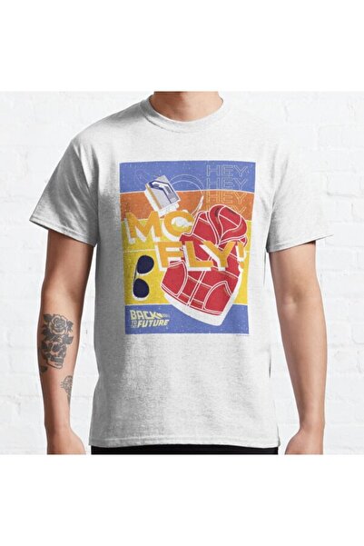 ZOKAWEAR Tricou imprimat unisex, cu 35 de ani de la Înapoi în viitor, cu afiș...