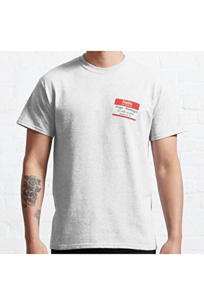 ZOKAWEAR Široka unisex majica Hello My Name Is Inigo Montoya Design Štampano