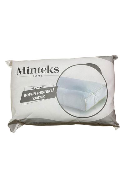 Minteks وسادة داعمة للرقبة 50 × 70