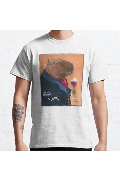 ZOKAWEAR Široka unisex majica Will Bullas / Majica / Capybara Cabernet... Diz...