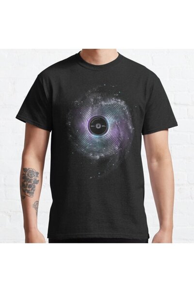 ZOKAWEAR Τυπωμένο μπλουζάκι Loose Fit Unisex Space Music Design