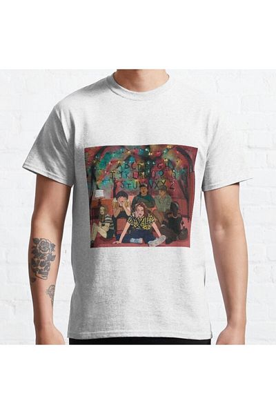 ZOKAWEAR Μπλουζάκι Stranger Things Squad 3 Unisex με τυπωμένο φαρδύ μπλουζάκι