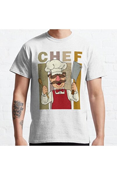 ZOKAWEAR Τυπωμένο μπλουζάκι Loose Fit Unisex The Muppet Kitchen Swedish Chef ...
