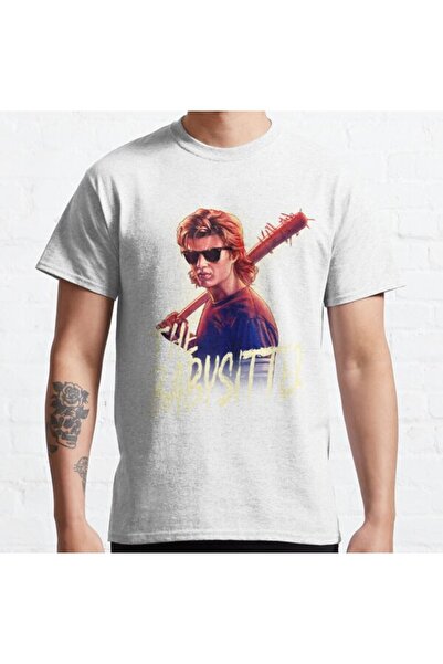 ZOKAWEAR Tricou cu imprimeu unisex Stranger Things Steve The Babysitter