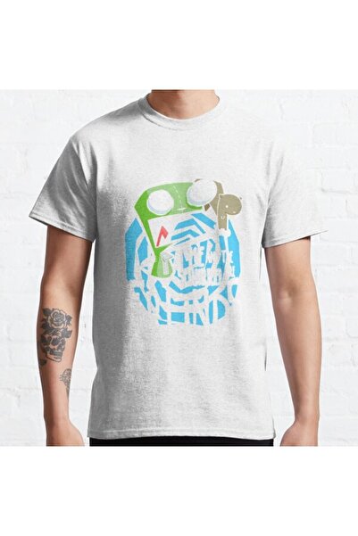 ZOKAWEAR Loose Fit Unisex Invader Zim Gir Me And The Squirrel είναι φίλοι! Σχ...
