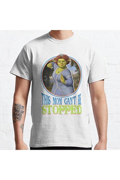 ZOKAWEAR Široka unisex majica Shrek za Dan majki Fiona Ova mama ne može biti ...