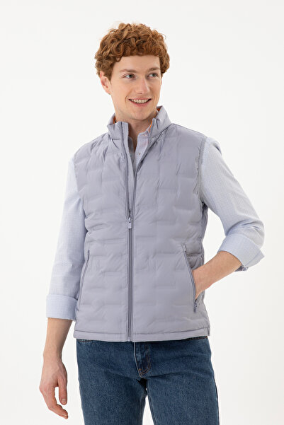 U.S. Polo Assn. Erkek Gri Yelek 50280832-VR024